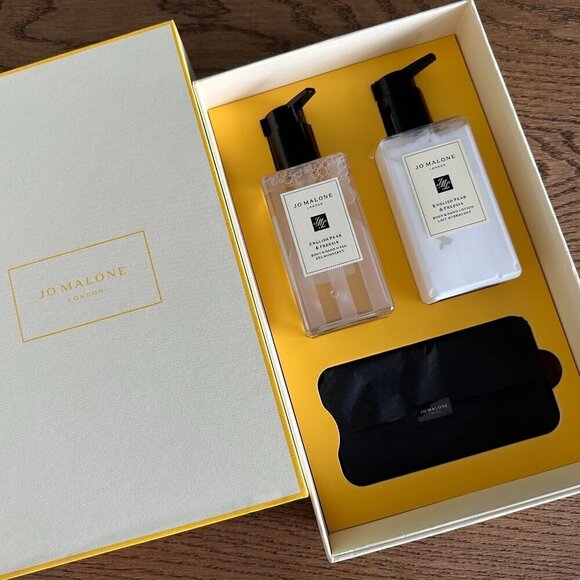 NEW！NWT！Jo Malone Hand & Body Care Collection -English Pear & Freesia Luxury Set - Picture 2 of 6